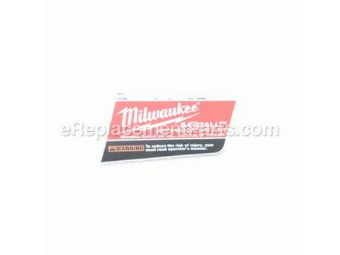 10119816-1-M-Milwaukee-12-20-2620-Service Nameplate Kit