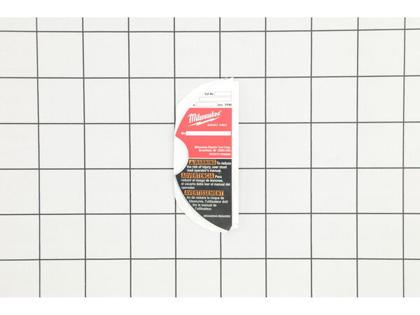 10119820-1-M-Milwaukee-12-20-2629-Service Nameplate Kit