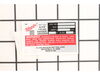 Service Nameplate Kit – Part Number: 12-20-6148