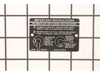 Instruction Plate – Part Number: 12-98-2105
