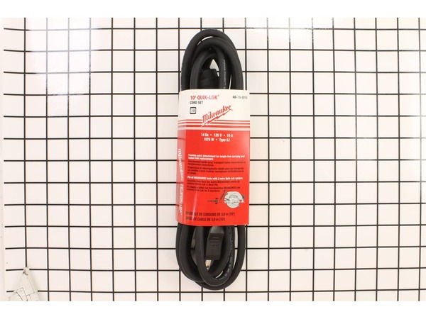 10134046-1-M-Milwaukee-48-76-5110-Quik-lok Cord Set