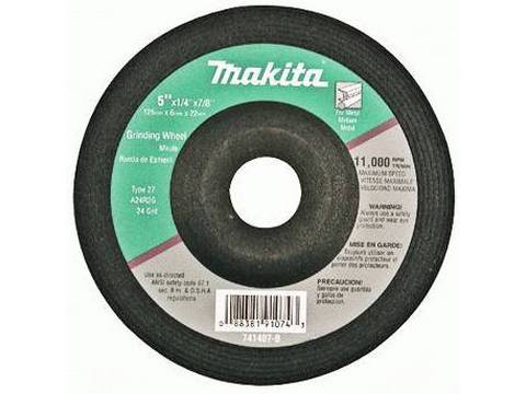 10154070-1-M-Makita-741407-8-1-Grinding Wheel - 5-inch Diamet