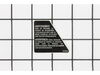 Caution Label, Xbp01 – Part Number: 802E58-3