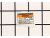 Caution Label – Part Number: 810341-4