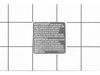 Caution Label – Part Number: 810452-5