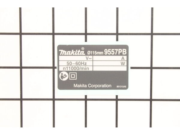 10155186-1-M-Makita-861315-8-Name Plate 9557PB