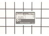 Name Plate 9557PB – Part Number: 861315-8
