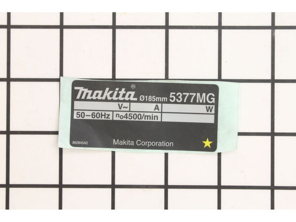 10155227-1-M-Makita-862845-2-5377MG Name Plate