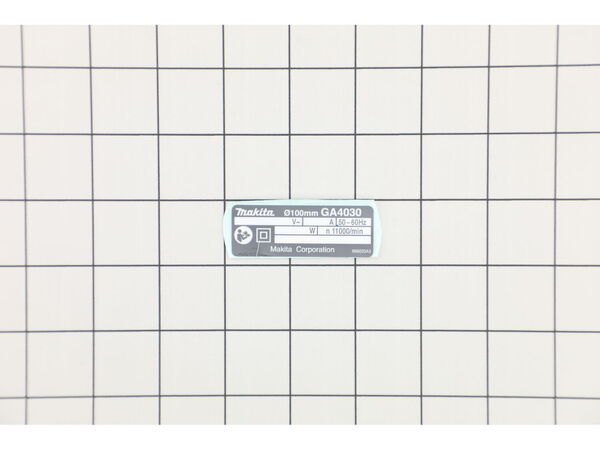 10155285-1-M-Makita-866033-3-Name Plate-GA4030