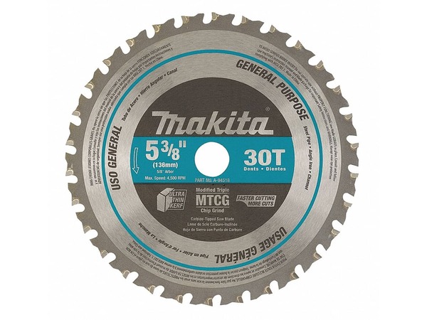 10156299-1-M-Makita-A-95037-Tct Saw Blade 5-3/8 30t, Bcs55