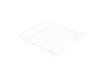 1016325-3-S-GE-WR71X10703        -Slide-Out Freezer Wire Shelf