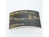 Nameplate – Part Number: 1000001609