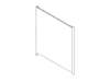 Panel Front White – Part Number: WD31X10082