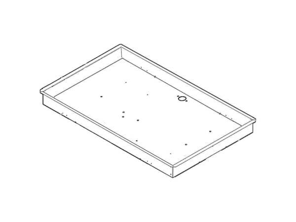 1017578-1-M-GE-WB64T10051        -BOTTOM BURN BOX
