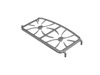 1017710-3-S-GE-WB31X10009        -Double Burner Grate - Gray