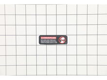 Warning Label – Part Number: 5140033-37