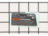 Name Plate – Part Number: 572174-15