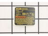 Nameplate – Part Number: 586842-03