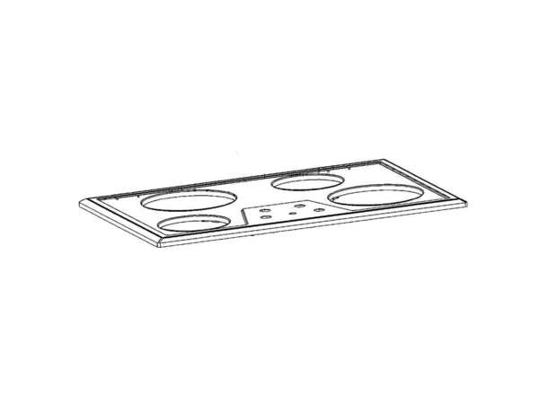1018055-1-M-GE-WB62X10047        -"MAIN TOP 30"" WHITE "