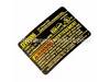 Nameplate – Part Number: 606673-00