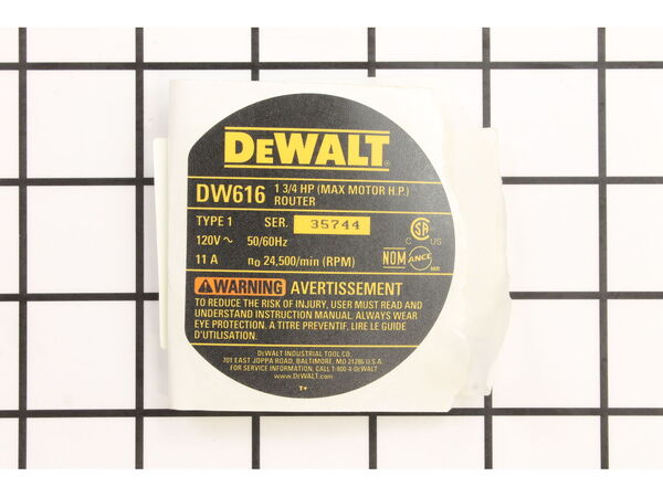 10181481-1-M-DeWALT-612616-00-Name Plate