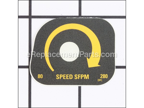 10182324-1-M-DeWALT-622607-00-Label,Speed