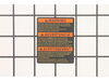 Warning Label – Part Number: 627676-00