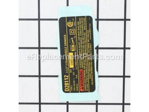10182720-1-M-DeWALT-629108-00-Nameplate