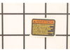 Label – Part Number: 629284-00