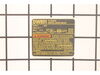 Name Plate – Part Number: 638530-00