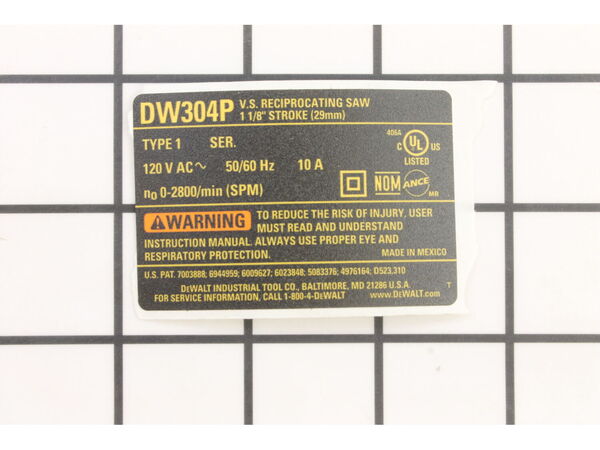 10183146-1-M-DeWALT-638662-00-Name Plate