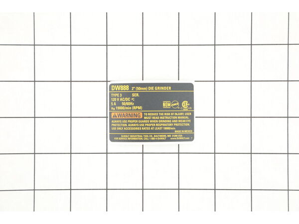 10183753-1-M-DeWALT-651231-00-Name Plate