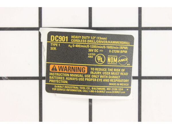 10183803-1-M-DeWALT-652145-00-Nameplate