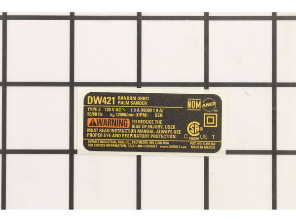 10183817-1-M-DeWALT-652281-00-Nameplate