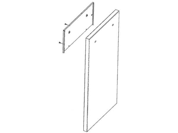 1018557-1-M-GE-WC36X10065        -DOOR Assembly WW
