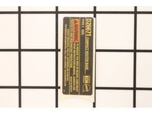 Nameplate – Part Number: A18889