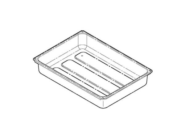 1018672-1-M-GE-WB49T10011        -DRAWER PAN