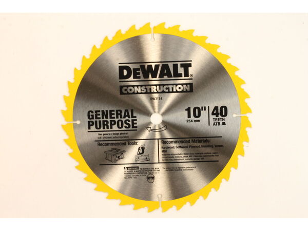 10186812-1-M-DeWALT-DW3114-10 40T Jobsite Saw Blade