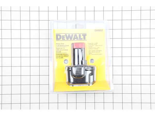 10186886-1-M-DeWALT-DW9057-7.2V Ni-Cd Power Tool Battery