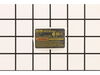 Nameplate – Part Number: N009878