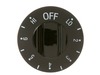 Surface Element Knob - Black – Part Number: WB03X10276