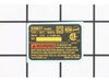 Nameplate D26677 Type 1 – Part Number: N047144