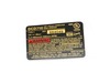 Nameplate-Dcd710 Type 1 – Part Number: N070138