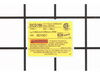 Nameplate – Part Number: N078824