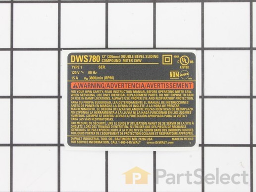 10188146-1-M-DeWALT-N084741-Nameplate