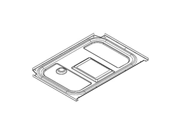 1018834-1-M-GE-WB64T10053        -BOTTOM BURN BOX