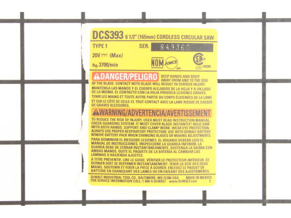 10188354-1-M-DeWALT-N097018-Nameplate