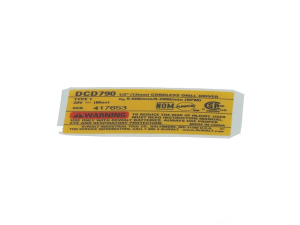 10188932-1-M-DeWALT-N202920-Rating Label