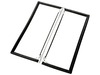 Door Gasket Kit - Black - Left & Right Side – Part Number: WR24X10173