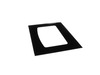 1019787-3-S-GE-WB56T10179        -Exterior Oven Door Glass - Black